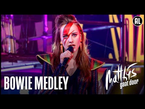 David Bowie-medley | Matthijs Gaat Door