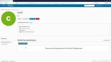 OCI Part 2 - video 14 - Demo - Creating 6 Levels of Compartment Hierarchy  ( Part of Udemy class)