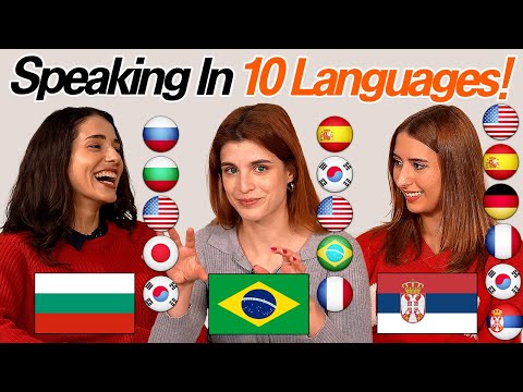 3 Polyglots Speaking 10 languages!! (Keep Switching Languages!) Which Language is The HARDEST?