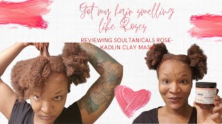 This Smelled AMAZING | Soultanicals Rose Kaolin Clay Mask Review