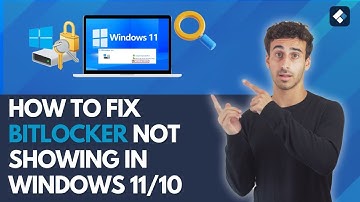 How to Fix BitLocker Not Showing in Windows 10/11