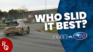 Audi vs. Subaru – Who slid it best?