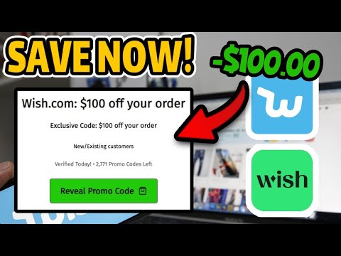 wish coupon code 2022 + wish free stuff  😎