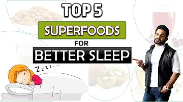 Top 5 foods for better sleep hindi | Superfoods E5 | Fitness my life