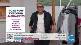 WynneLayers Hooded Drawstring Cardigan