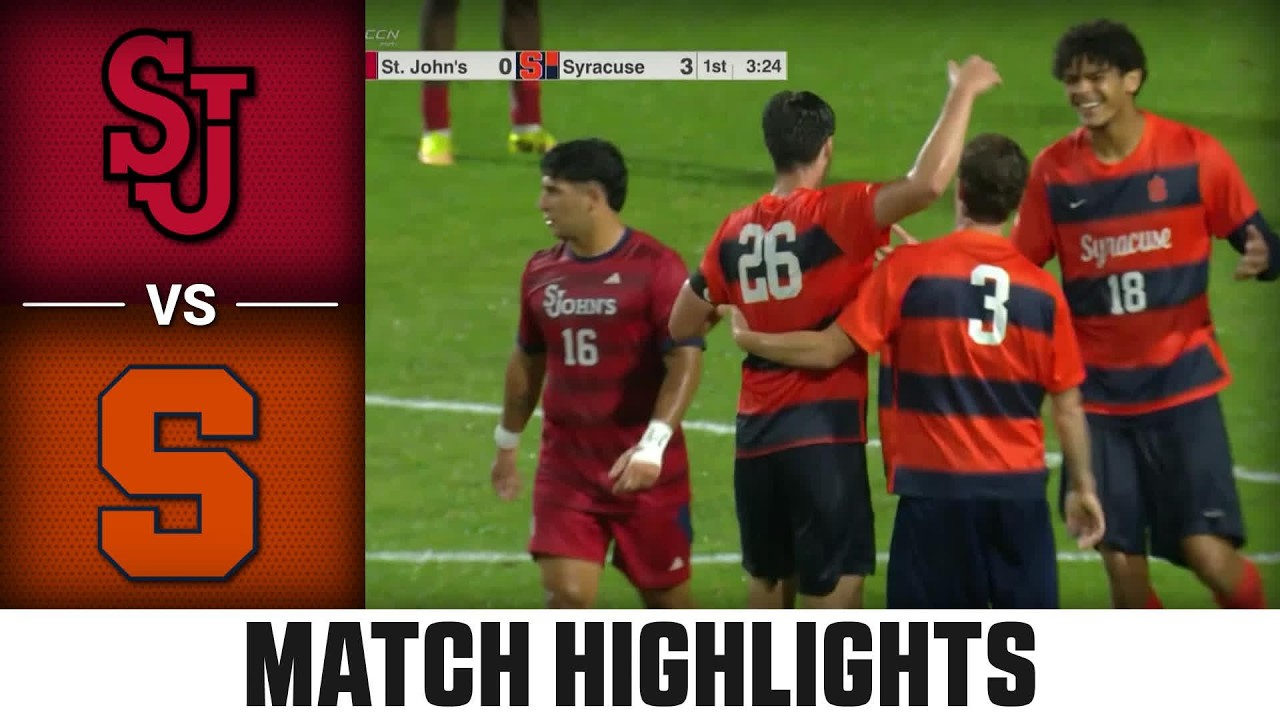 St. John's (NY) vs. Syracuse Match Highlights | 2026 ACC Men's Soccer