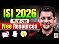 Best Free Resources for ISI CMI Preparation | Abhay Sir | VOS