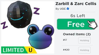 How To Get My Zarcbill Zarcs Cellis Head Free Ugc Limited In Roblox All Steps