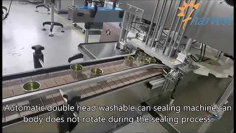 Automatic lid placement machine,can closing machine, metal lid sealing seaming machine,can seamer