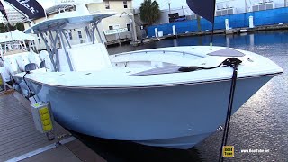 2021 SeaHunter 35 Tournment Center Console Walkaround Tour - 2020 Fort Lauderdale Boat Show