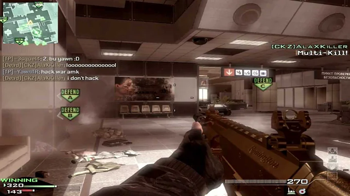 World's First Fourdeltaone Triple MOAB on terminal (130-19) W/ACR