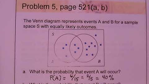 MATH 3133 003 Section 9.2 Probability Rules - Part 1