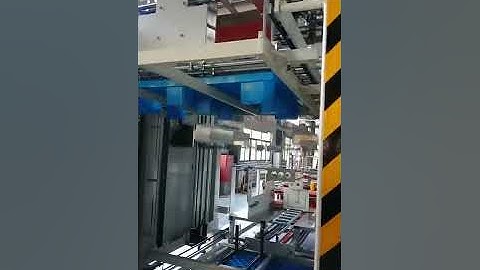 high speed flute laminating machine with flip flop stacker