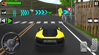 محاكي قيادة سيارات تاكسي المدن - العاب سيارات - ألعاب أندرويد - City taxi car driving simulator