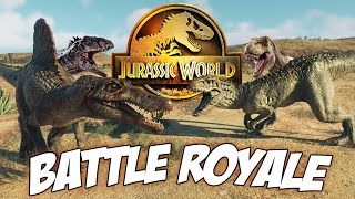 DINOSAUR BATTLE ROYALE! - Jurassic World Evolution 2
