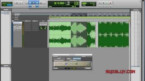 Pro Tools Tutorial- Vinyl Backspin in PT with Rudeluv