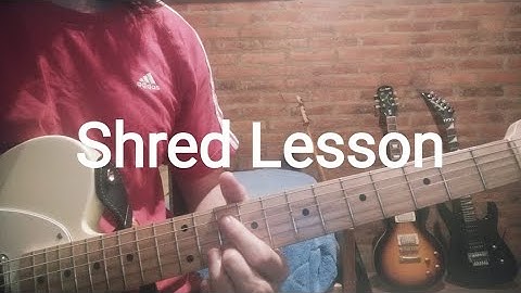 Shred Lesson - Brandon Ellis