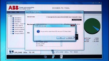 ABB DHH805 handheld configurator