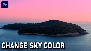 How to Change the Color of the Sky in Premiere Pro Tutorial