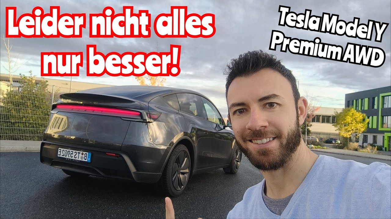 TESLA Model Y Premium Allradantrieb im Autotest: Leider ist nicht alles besser geworden!