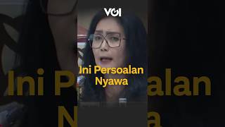 Depan Purbaya, Rieke 'Oneng' Bilang Begini Soal Data BPJS PBI#riekediahpitaloka #purbaya #shorts