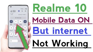 Realme 10 Mobile Data ON But internet Not Working Problem solve