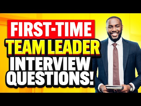 FIRST-TIME TEAM LEADER