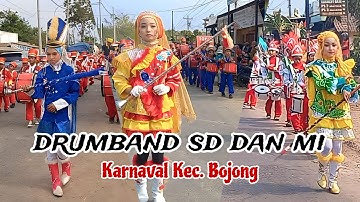 parade drumband sd dan mi karnaval bojong pekalongan