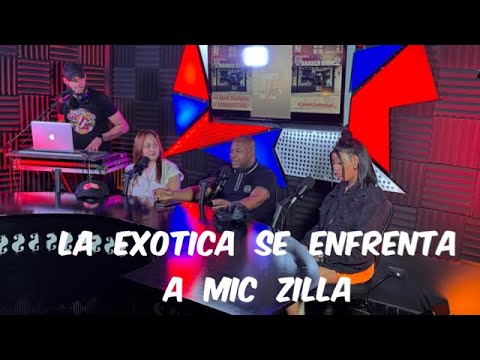 FIGURAS Y PUNTO LA EXOTICA SE ENFRENTA A - MIC ZILLA