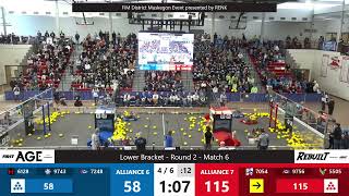 Match 6 (R2) - FIM District Muskegon Event presented by RENK