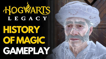 History of Magic Gameplay Hogwarts Legacy (Grimbalt Weft and Waving Knight Field Guide)