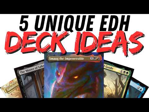 mtg lotr commander deck builds Legendary Fellowship - 4 Color - EDH - Aragorn - Lord of The Rings - 100 Card - Custom Magic The Gathering Deck 5 Unique Hobbit/LOTR Commander Deck