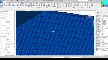 Cách vẽ mái ngói nhanh trong Revit -  Không giật, không đơ máy tính (P1)