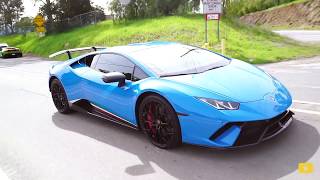 jake lamborghini paul performante crashes almost