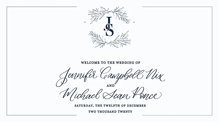 A Celebration in the Marriage of Jennifer Nix and ...