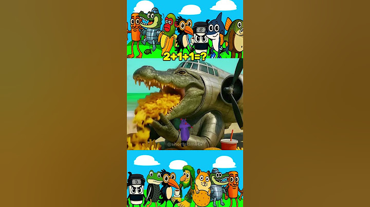 Bombardiro Crocodilo VS Tralalero tralala Mix Version