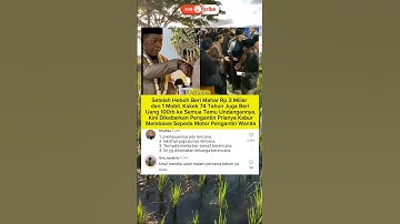 Kakek 74 Tahun Kasih Mahar Rp3 Miliar! Tapi Endingnya Bikin Kaget Semua Orang?!#trendingshorts#fypシ