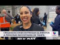 Solidaridad en Tampa: entregan alimentos en el Día de Martin Luther King Jr.