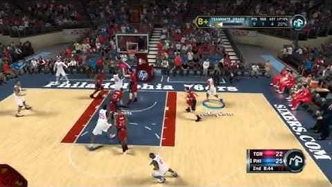 NBA 2K12 My Player   How To Get Assists   Score When Driving To The Rim Feat  My Athletic PG   YouTube