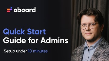 Quick Start Guide for Admins