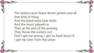 Joe Jackson - The Band Wore Blue Shirts Lyrics