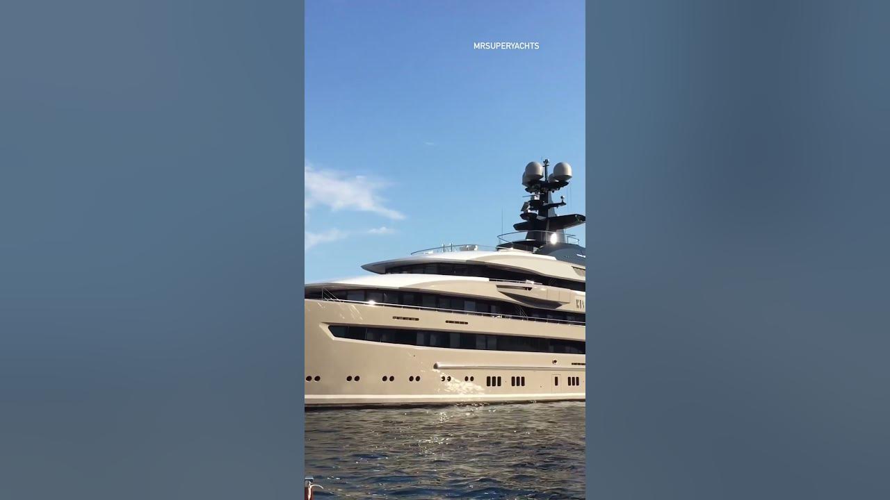 Superyacht Whisper, ex Kismet, seen from a stylish Rivamare ⚓️ #yacht #style #shorts