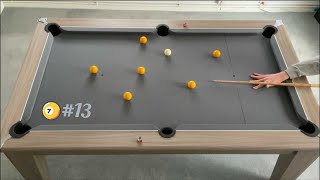 POOL PRACTICE 🎱🎵 BREAK AND CLEAR #13