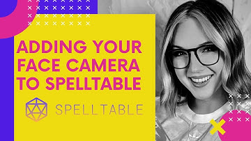 Adding A Face Cam To Your Spell Table Games.