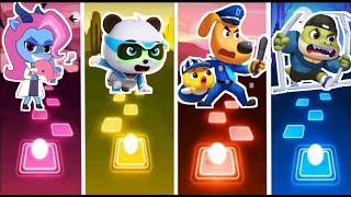 Sheriff Labrador Dr entel 🆚 baby bus 🆚 sheriff Labrador 🆚 bad boy broke ♦who is best?