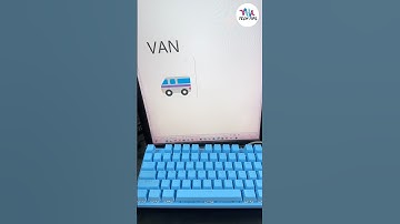 Van in Microsoft Word | #asmr #asmrkeyboard #mechanicalkeyboard #tricks