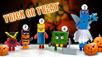 Numberblocks Trick or Treat Halloween Special || Keith