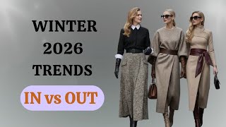 Winter 2026 Fashion Trends: What’s IN & OUT This Season!