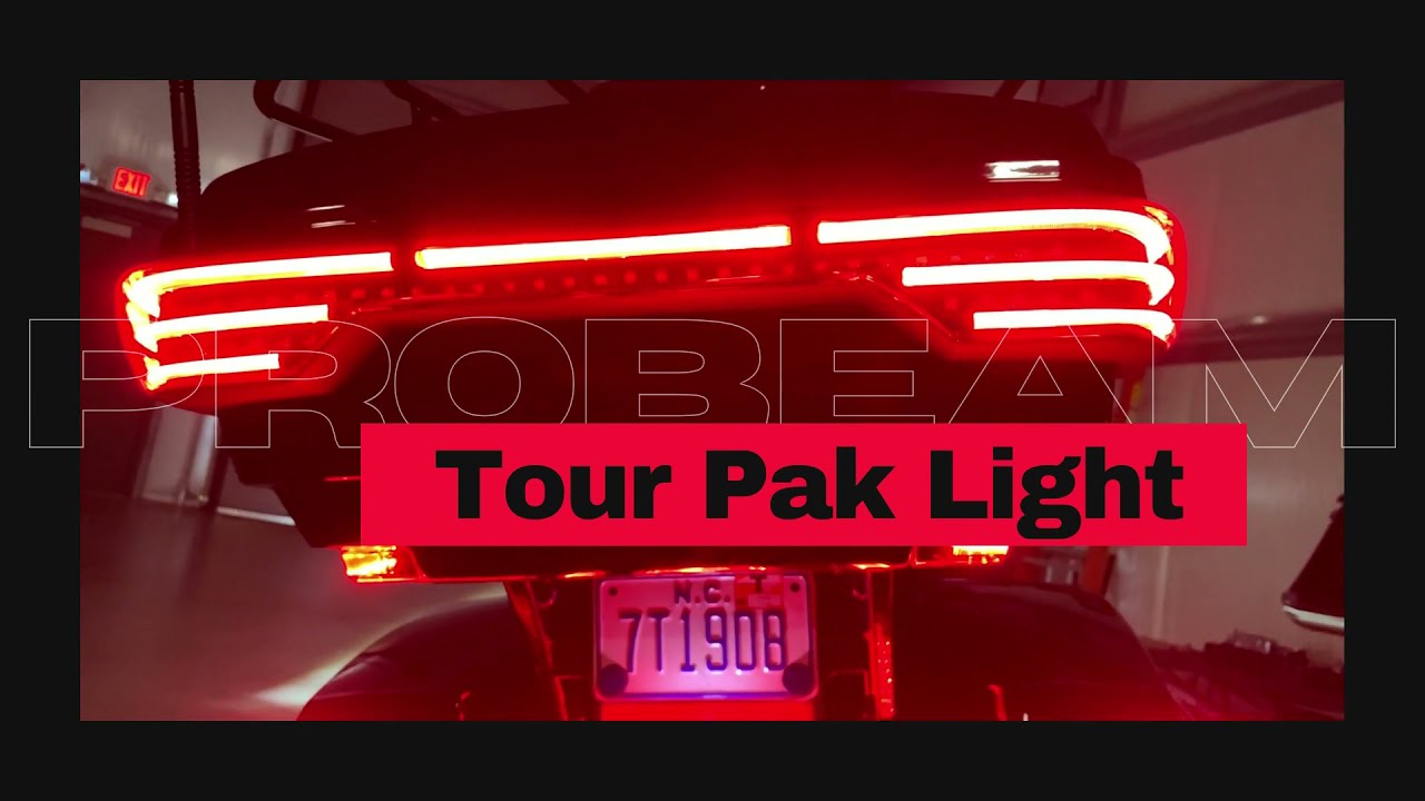 FIRST LOOK at Custom Dynamics® ProBEAM® LED King Tour Pak Run/Brake