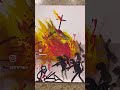 Los hipócritas callan – street art short, streetart video, Francisco de Pájaro